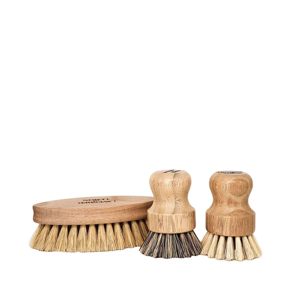 Lavender & Lemon Scrubbing Brush – wooden eco scrubbing brush