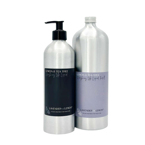 Lavender & Lemon Washing Up Liquid – refillable plant-based washing up liquid