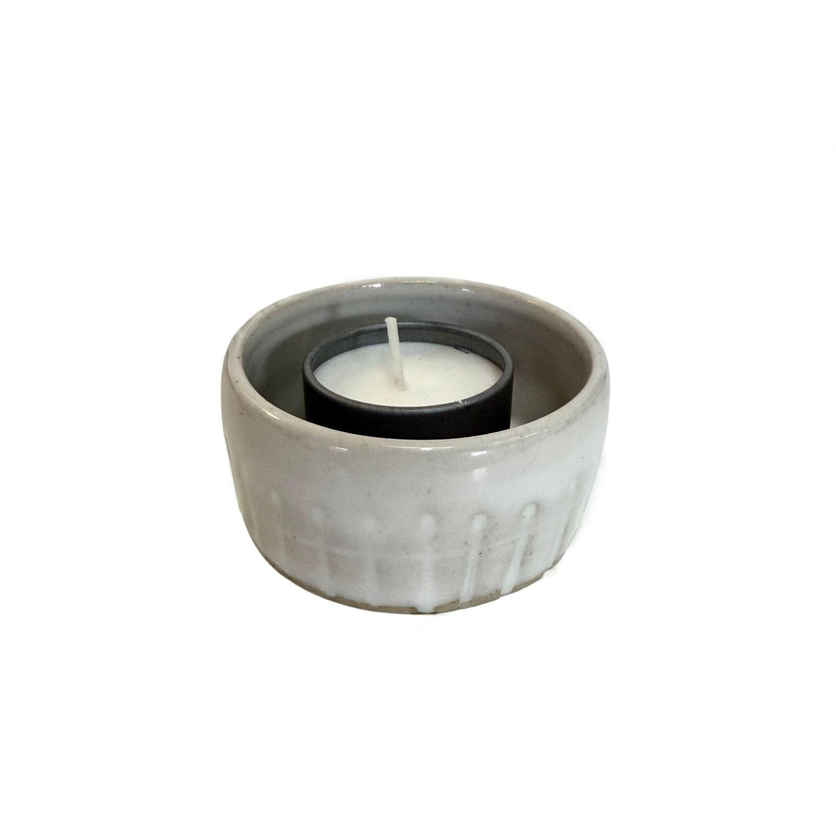 Handmade Stoneware Tea Light Holder