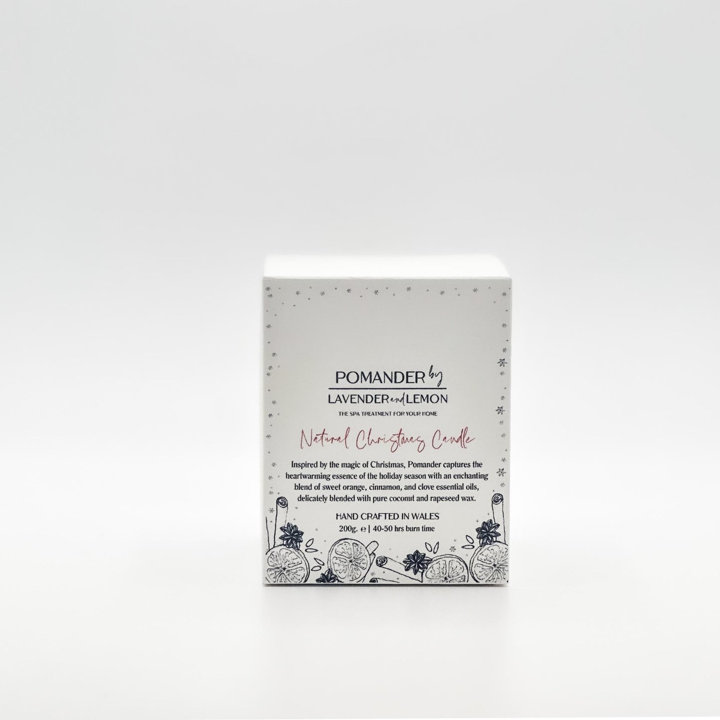 Pomander Christmas Trees Candle