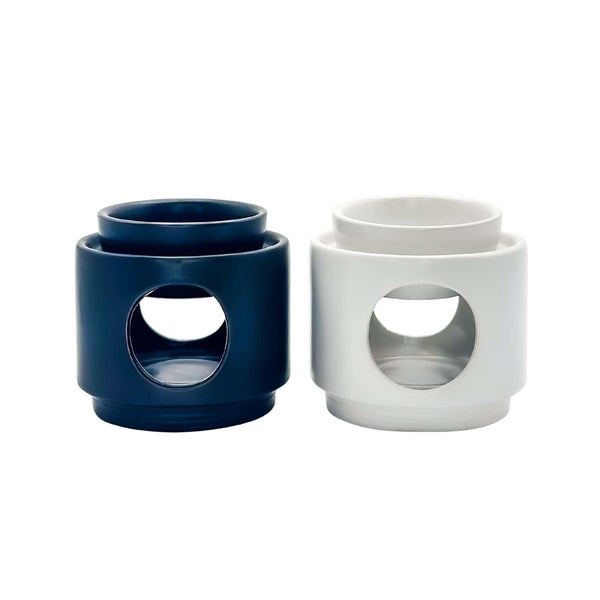 Lavender & Lemon ceramic tea light and wax burner
