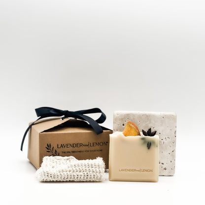 Christmas Pomander Organic Soap Bar