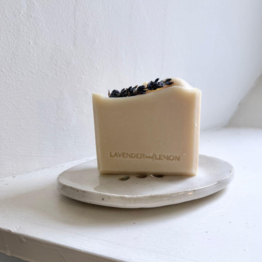 Handmade Stoneware Soap Dish