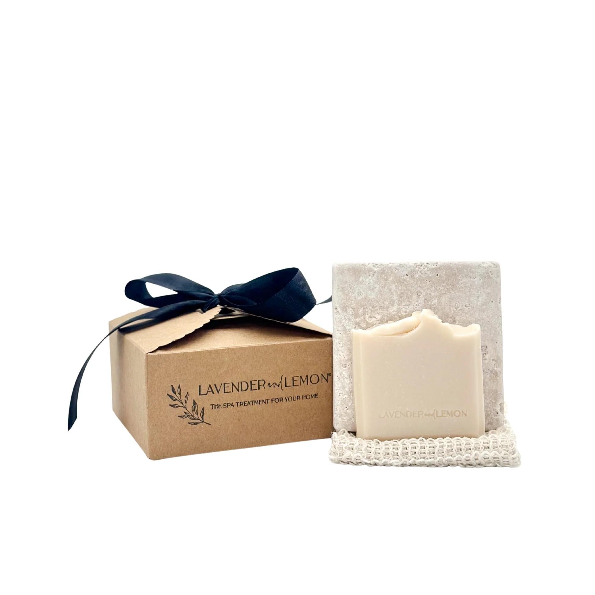 Lavender & Lemon The Purist handmade botanical soap bar