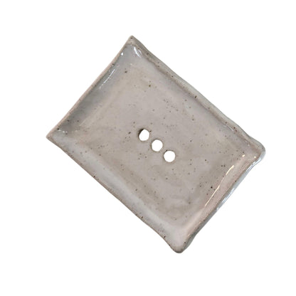 Handmade Stoneware Soap Dish