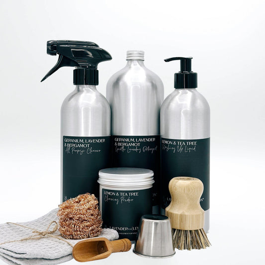 Organic Cleaning Essentials Gift Set