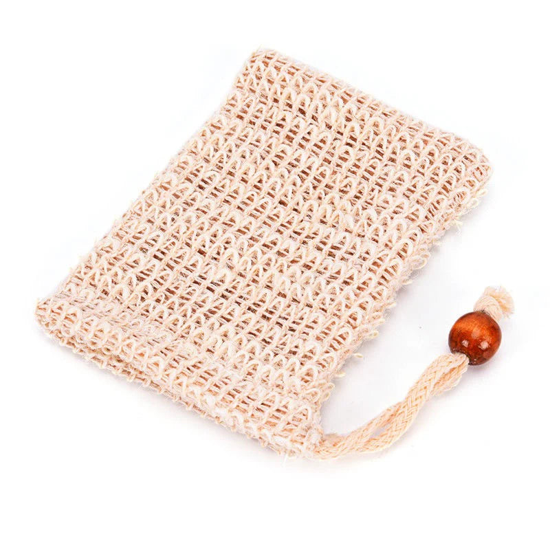 Sisal Soap Saver Bag with Soap (Wholesale)